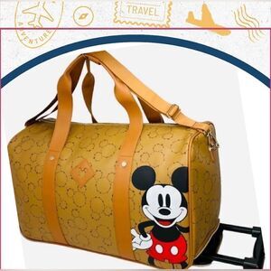 ✈️🚢 Mickey Mouse Wheeled Duffle Bag